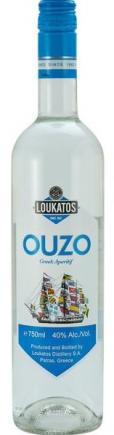 OUZO LOUKATOS 750 - Ouzo Loukatos 750 (750ml) (750ml)