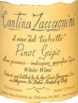Cantina Zaccagnini - Pinot Grigio NV (750ml) (750ml)