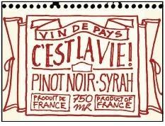 Cest la Vie - Vin de Pays Pinot Noir - Syrah NV (750ml) (750ml)